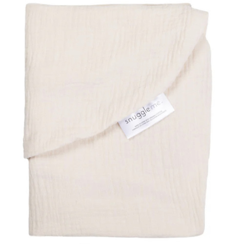 Lounger Curve Muslin Cover | Natural