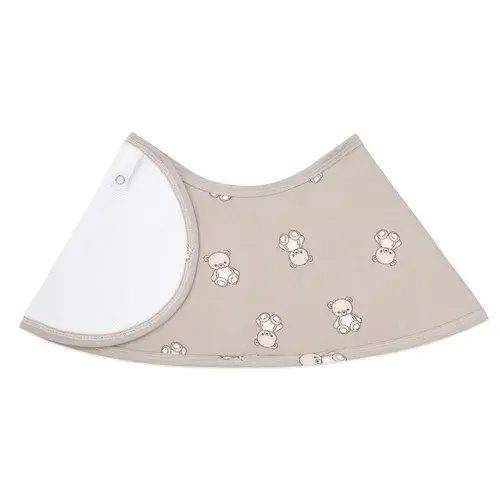 Bilbi Burp Bib Teddy Bear | Baby Bunting AU