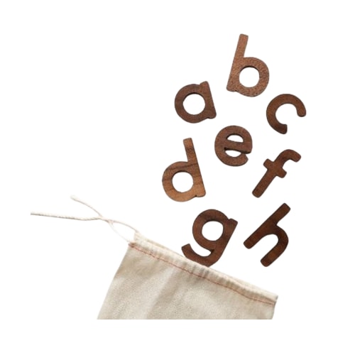 Wooden Alphabet Set - Lowercase