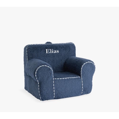 Anywhere Chair®, Sherpa with Gingham Piping Collection