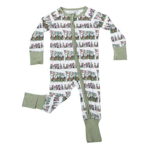 Out of the Gate Horse Racing Unisex Kids Pajamas – Barrel Down South