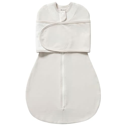 usbettas Swaddles for Newborns, Breathable 100% Cotton Sleepsack Swaddle, 3-Way Adjustable Transitional Swaddle
