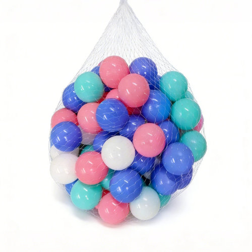 Wilwolfer Ball Pit Balls Phthalate Free BPA Free Crush Proof Plastic - Reusable Play Toys for Kids with Transparent PVC Packaging (50 balls) | Wayfair