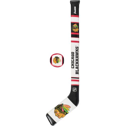 Franklin Sports NHL Team Mini Soft Hockey Stick Set - NHL Team Soft Foam Mini Hockey Stick and Ball - Great Toy for Kids