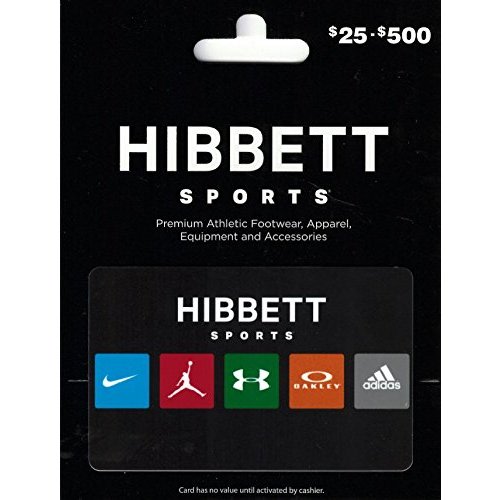 Hibbett Sports Physical Gift Card (For In-store Use Only) - $50