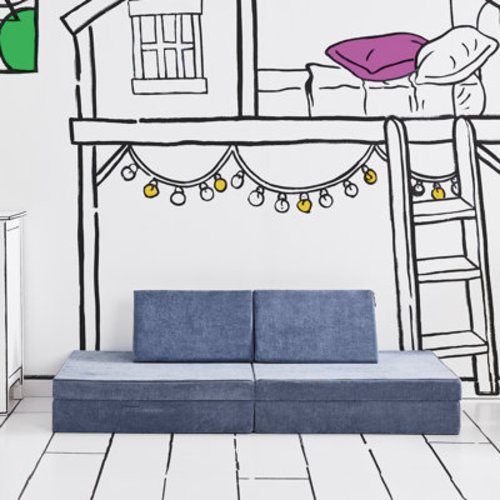 Yourigami Kids and Toddler Play Couch, Convertible Folding Sofa, Durable Foam Modular Design & Reviews | Wayfair