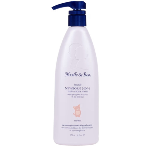 Noodle & Boo Lavender Newborn and Baby 2-in-1 Hair & Body Wash, 16 fl. oz.