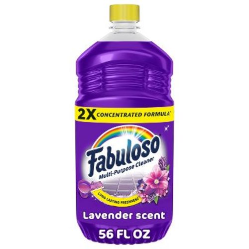 Fabuloso Lavender Multi-Purpose Cleaner 2X Concentrated Formula Floor Cleaner - 56 fl oz