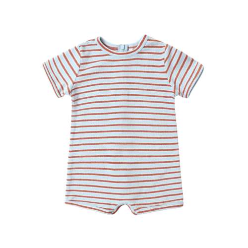 Rylee + Cru Shorty One-Piece || Americana Stripe