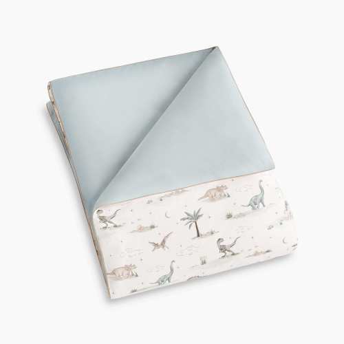 Dino Dreams Baby Duvet - Sage