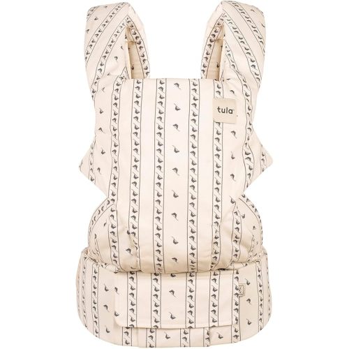 Baby Tula Explore Cotton Baby Carrier 7 – 45 lb, Adjustable Newborn to Toddler Carrier, Multiple Ergonomic Positions Front and Back, Soft and Supportive – Tula Coast, Folklore