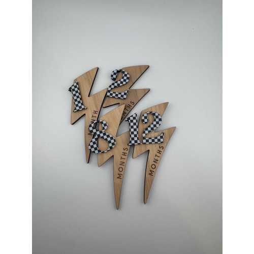 Bolt Milestone Signs | Baby Milestones | Lightening Bolt