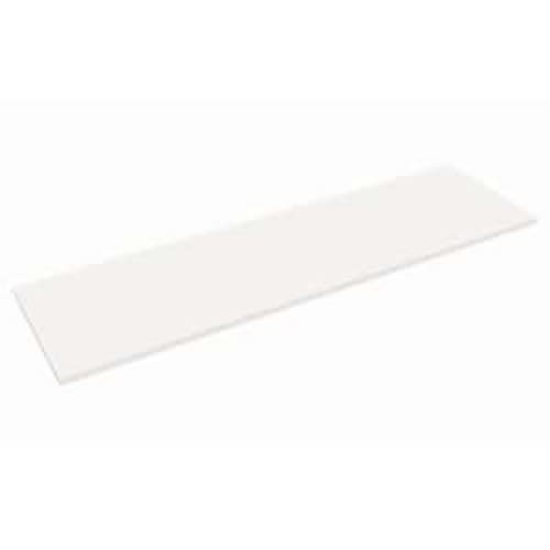 Selectives 48 in. L x 14 in. D White Laminate Wall Mounted Shelf