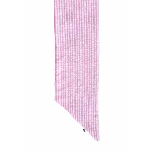 Personalized Newborn Bow Sash in Seersucker – Caden Lane
