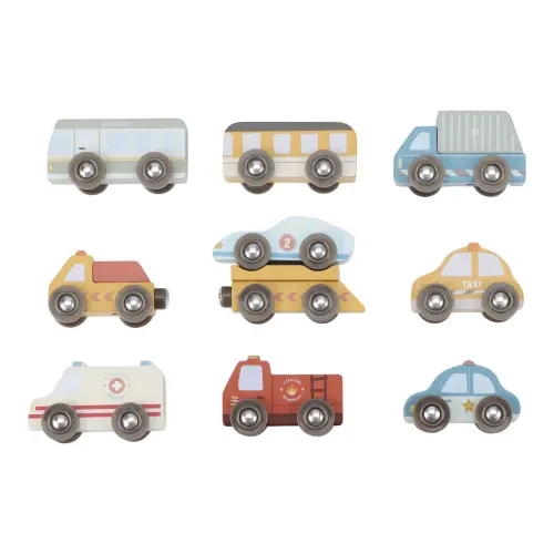 Wooden Cars Set