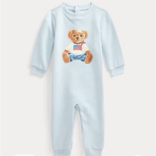 Polo Bear Fleece Coverall