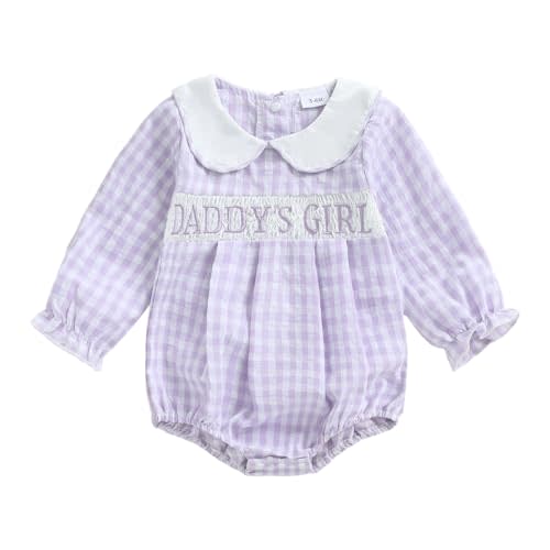 Socutebabe Baby Girl 4th of July Outfit Newborn Fourth of July Bubble Romper Short Sleeve Smocked Onesie Cute Summer Clothes
