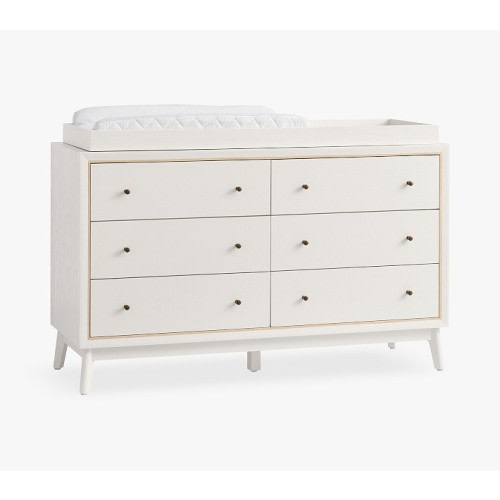 Riley 6-Drawer Dresser & Topper (56w x 20d") | Pottery Barn Kids
