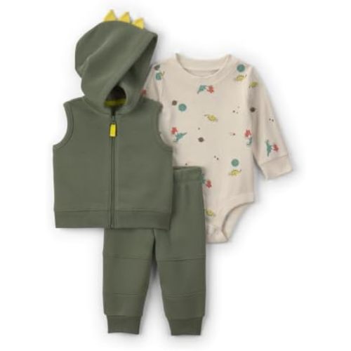 Carter's Baby Boys' 3-piece Bodysuit Pant Sets
