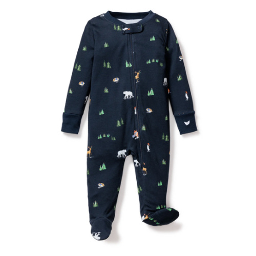 Baby’s Pima Romper in Arctic Antics | Over The Moon