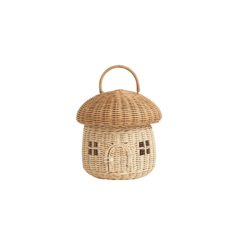 Dinkum Dolls Rattan Mushroom Basket