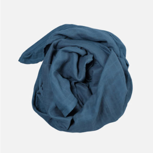 Cotton Swaddle - Blue Spruce