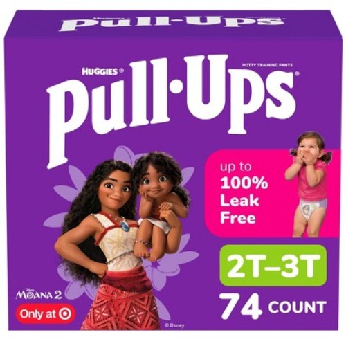 Pull-Ups Girls' Learning Designs Training Pants - 2T-3T - 74ct