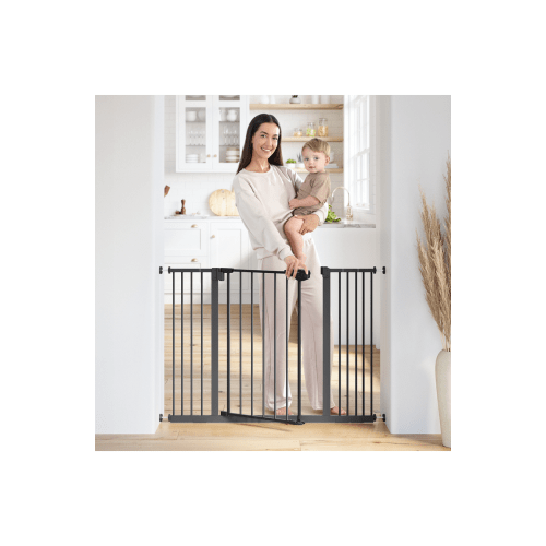 Baby Safety Gate with 3 Extensions