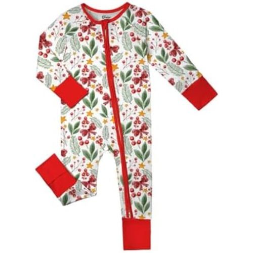 Weiwei Pajamas for Baby Boys & Girls Footies, Viscose from Bamboo Baby Romper, Baby Sleepers, 2-Way Zippy PJs, YKK