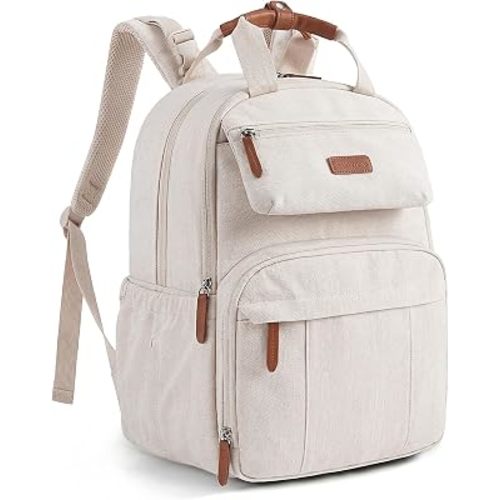 mommore Diaper Bag Backpack, Multi-function Travel Baby Diaper Bag for Mom, Large Capacity Baby Essentials with Insulated Pockets, Changing Pad, Stroller Straps