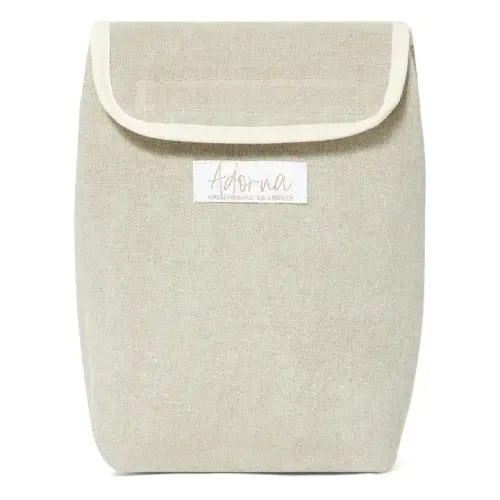 Adorna - Linen Insulated Lunch Bag | Smallable
