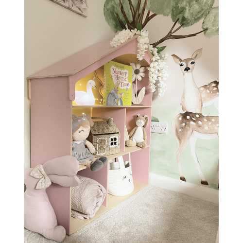 Front Facing Bookshelf for Kids, Bookcase for Kids Room, Montessori Book Display for Baby, Book Organiser for Kids Room, Gift for Baby
