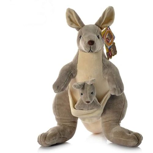 Cute rabbit 10 inch Kangaroo Plush Toy Stuffed Animal Toy Plush Animal Doll
