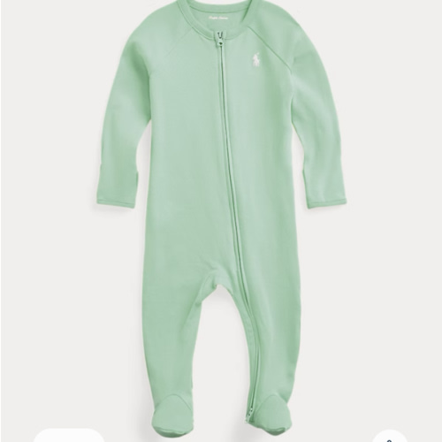 Cotton Interlock Footed Coverall