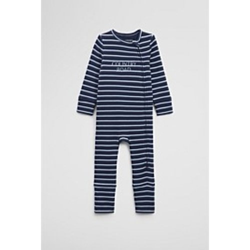 Navy Stripe Waffle Jumpsuit - Jumpsuits & Bodysuits | Country Road