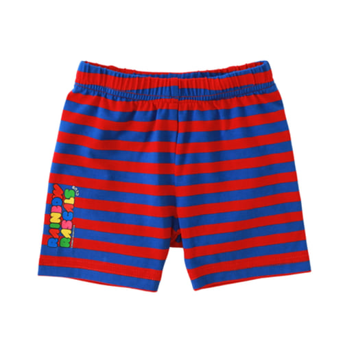 TROUBLE-MAKER STRIPE BIKE SHORTS