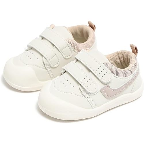 Baby Shoes & Toddler Shoes for Boys Girls Soft First Walkers Sneakers Non-Slip Lightweight Infant Walking Shoes 6-24 Months
