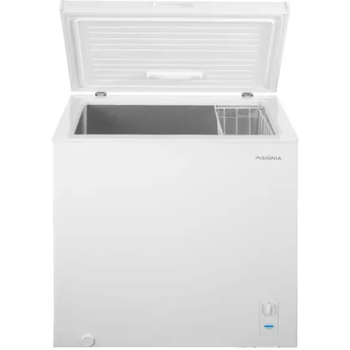 Insignia™ - 7.0 Cu. Ft. Garage Ready-Chest Freezer - White
