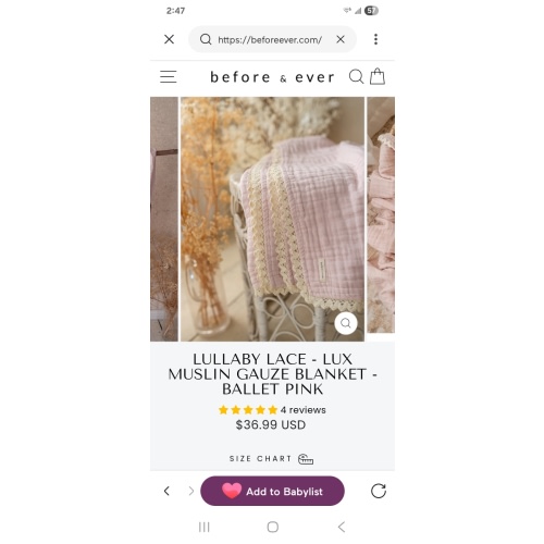 Crinkled Cotton Muslin Gauze Baby Blanket - Ballet Pink – Before & Ever