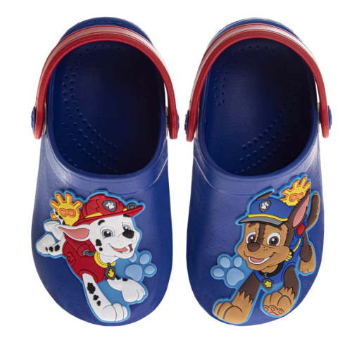 Nickelodeon Paw Patrol Boys Clogs. (Toddler Little Kids), Blue Red, Size: 7-8