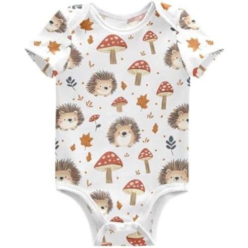 vvfelixl Baby Girl Short Sleeve Bodysuits,Horse Pony Zebra Donkey Baby Onepiece Outfits for 0-3 Months