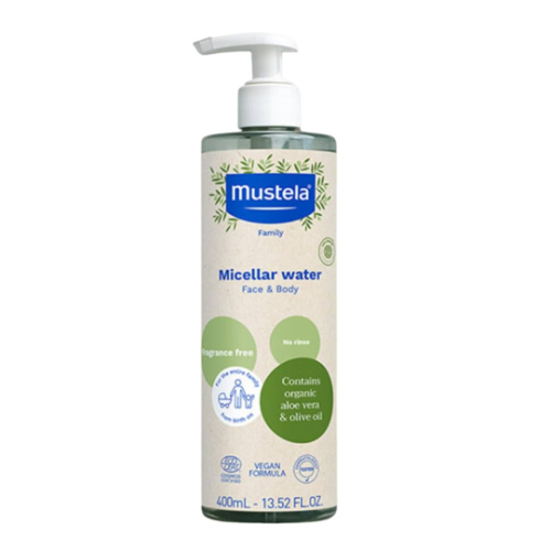 Mustela Certified Organic Micellar Cleansing Water