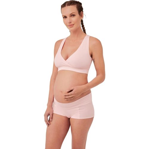 Pact Organic Cotton Maternity Nursing Bralette for Breastfeeding - Stretchy, Wireless