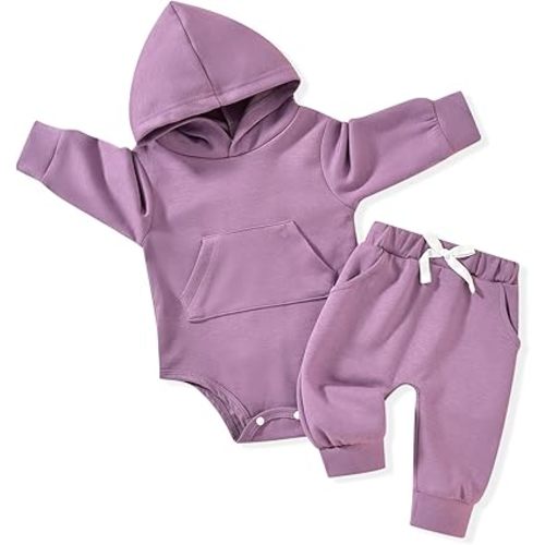 Aalizzwell Infant Baby Winter Hoodie Outfit
