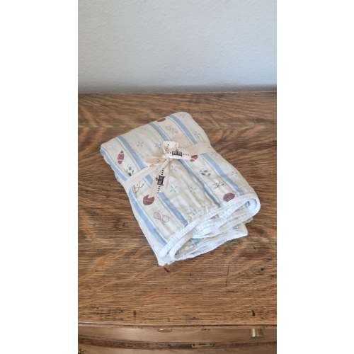Vintage Sports QUILTED 6 Layer Gauze Blanket