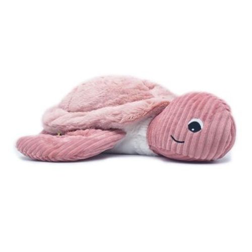 TriAction Toys Les Deglingos Large Plush Animal | Pink Turtle