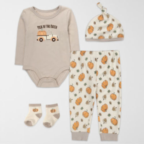 Baby Essentials Baby Boys 4-pc. Baby Clothing Set