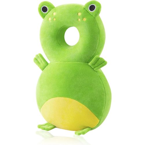 Baby Head Protector Backpack – Cute Frog Design