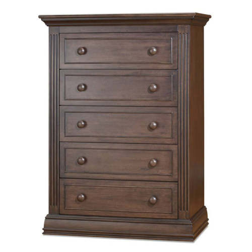 Sorelle Providence 5 Drawer Dresser  - Chocolate