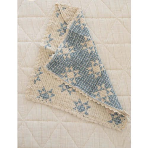 NEW GRAIN STAR QUILT LOVIE || SKY